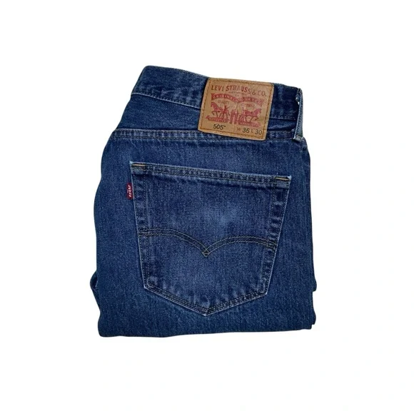 Levi’s 505 Regular Fit Jeans - Picture 13 of 16